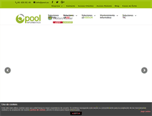 Tablet Screenshot of pool.es